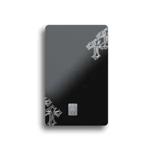 Gothic Crosses Card Skin (BLACK)