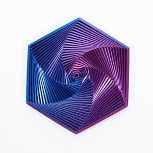 3D Printed Hexagonal Stress Relief Toy Creative Magic Decompression Fidget Toy for Adults