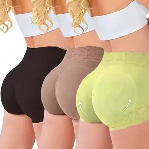 Sculpting High-Waisted Shorts Tummy Control & Booty Lift Shapewear for Women Breathable Body Shaper with Seamless Compression faja Waist Shaping Underwear figure buttlift e Highwaist Girdle  Clothes  Fitted  body shapewear faja snowy pad hip padding