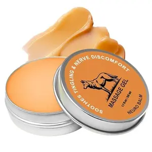 The Wolf Neuro Balm – Joint & Muscle Soothing Cream with Arnica Oil, Camphor Blue & Chamomile Extract | Herbal Cooling Ointment for Daily Body Comfort & Care