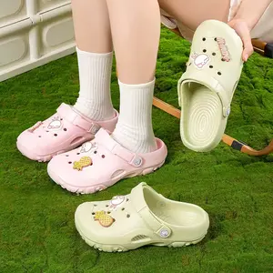 MINISO MashiMaro Rabbit Clogs,Trendy Cute Cartoon Shoes with Elastic Cushion,Perfect for House Slippers,Garden Shoes,Casual Outfits,High-Quality EVA Foam,Bouncy & Lightweight,Won't Lose Shape, Great Gift for Teens, Women Cartoon Lovers