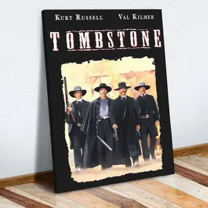 Tombstone Unframed Poster – Premium Print, A Must-Have for Western Movie Collectors & Wall Art