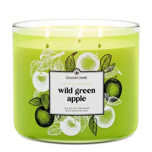Wild Green Apple Odor Eliminating 3-Wick Candle