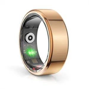 Bluetooth Wearable Sport Smart Ring for Women, Activity & Sleep Monitor, Lightweight Remote Sync Fitness Ring for Running, Hiking