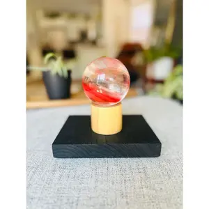 Wooden Sphere Holder
