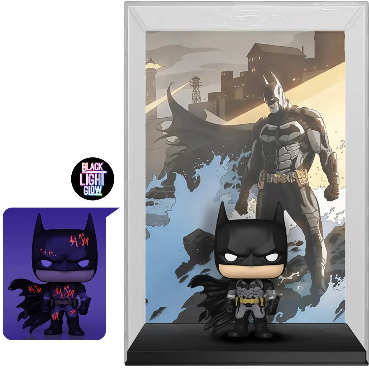 Batman Arkham UV Funko Pop! Comic Cover Figure with Case