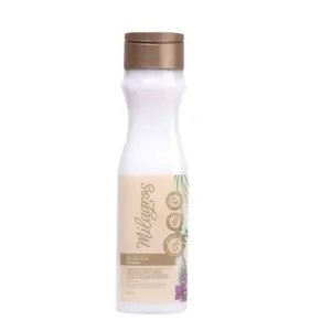 Milagros Acondicionador de Arroz y Linaza con Aminoacidos 450ml Rice & Flaxseed Conditioner nourishes, detangles, and strengthens Haircare Shampoo