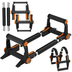 Arm strength training device,adjustable resistance setting. It is part of the "Men's Fitness Equipment" series. Designed specifically to enhance chest, arm and forearm strength, it is highly suitable for home and office workouts.