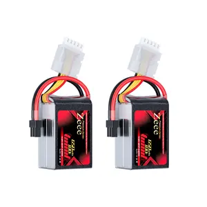 Zeee Premium Series 4S Lipo Battery 650mAh 14.8V 100C with XT30 Plug for FPV Racing Drone Quadcopter Helicopter Airplane RC Boat RC Car RC Models(2 Pack)