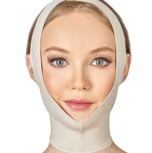 Post Surgical Full Chin Compression Strap for Recovery Following Chin Liposuction or Buccal Fat Removal