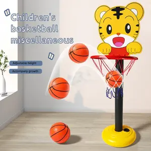 Adjustable Home Basketball Hoop for Kids, Standing Shooting Rack, Indoor/outdoor Sports Toy for Boys and Girls, Parent-Child Play Equipment