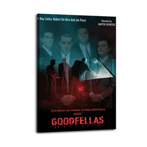 Goodfellas Canvas Aesthetic For The Bedroom Wall Sitting Room Dormitory Wall Office Wall Poster Decorative Painting Canvas Wall
