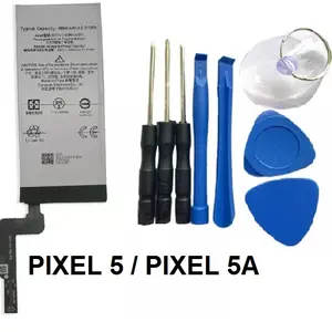 Battery for Google Pixel 5 Battery / Google Pixel 5A Battery with screwdriver tools kit