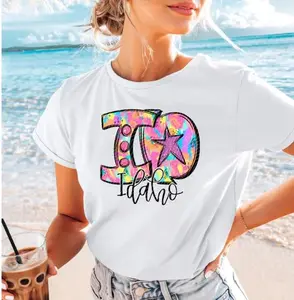 Idaho Neon Splash DTF Transfers - THIS IS NOT A SHIRT