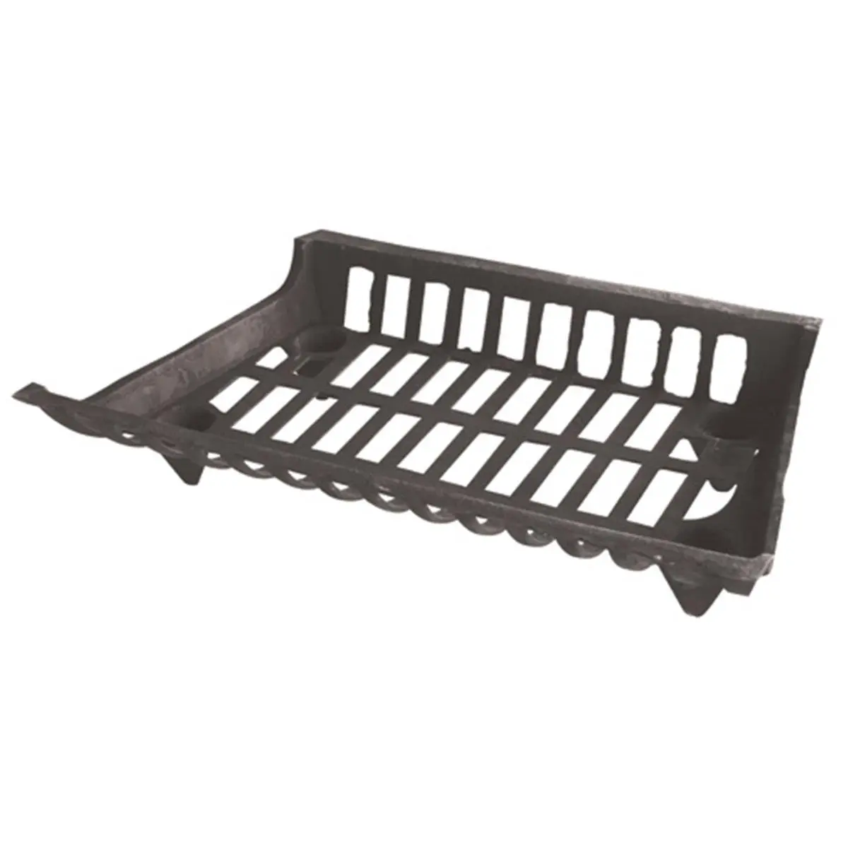 212 MAIN 24"-Wide Heavy-Duty Cast Iron Wood Fireplace Grate for Fireplace Use, Resilient and Durable for Heavy Use, Home Supplies, Festive Decoration Essential