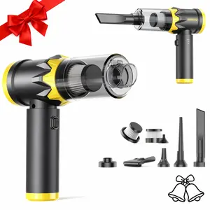 MR.EGO 20000Pa, G2 Car Vacuum Portable Cordless, 4-in-1 Mini Vacuum Cleaner with 20,000Pa Powerful Suction, Type-C Charging, 2 Suction Modes, Ultra-Light for Car, Home, Desk, Keyboards，Christmas gift