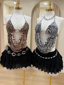 Lydia Leopard Top