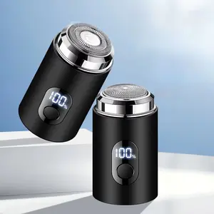 Mini Electric Shaver for Men, Trimmer Foil Shaver, USB Rechargeable Lithium Battery, Portable Face Trimmer, Ideal for Home Office Travel Use