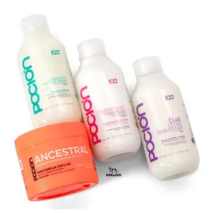 Pocion Hair Care Kit – Shampoo, Treatment, Leave-In Cream & Hair Mask