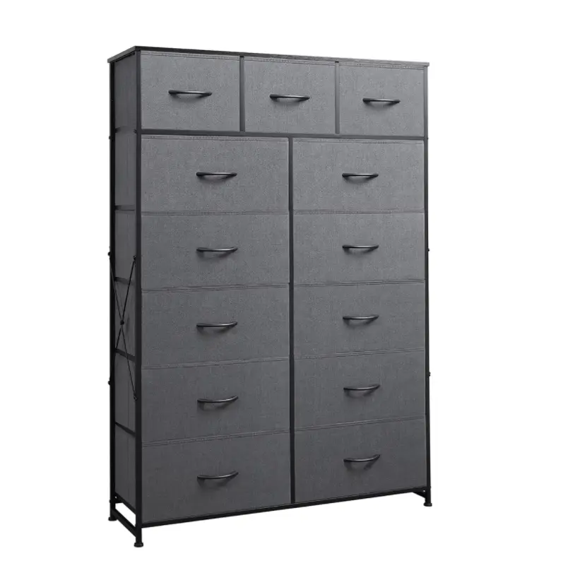 13-in Fabric Drawer Storage Tower, 56.7-inch Tall Organizer