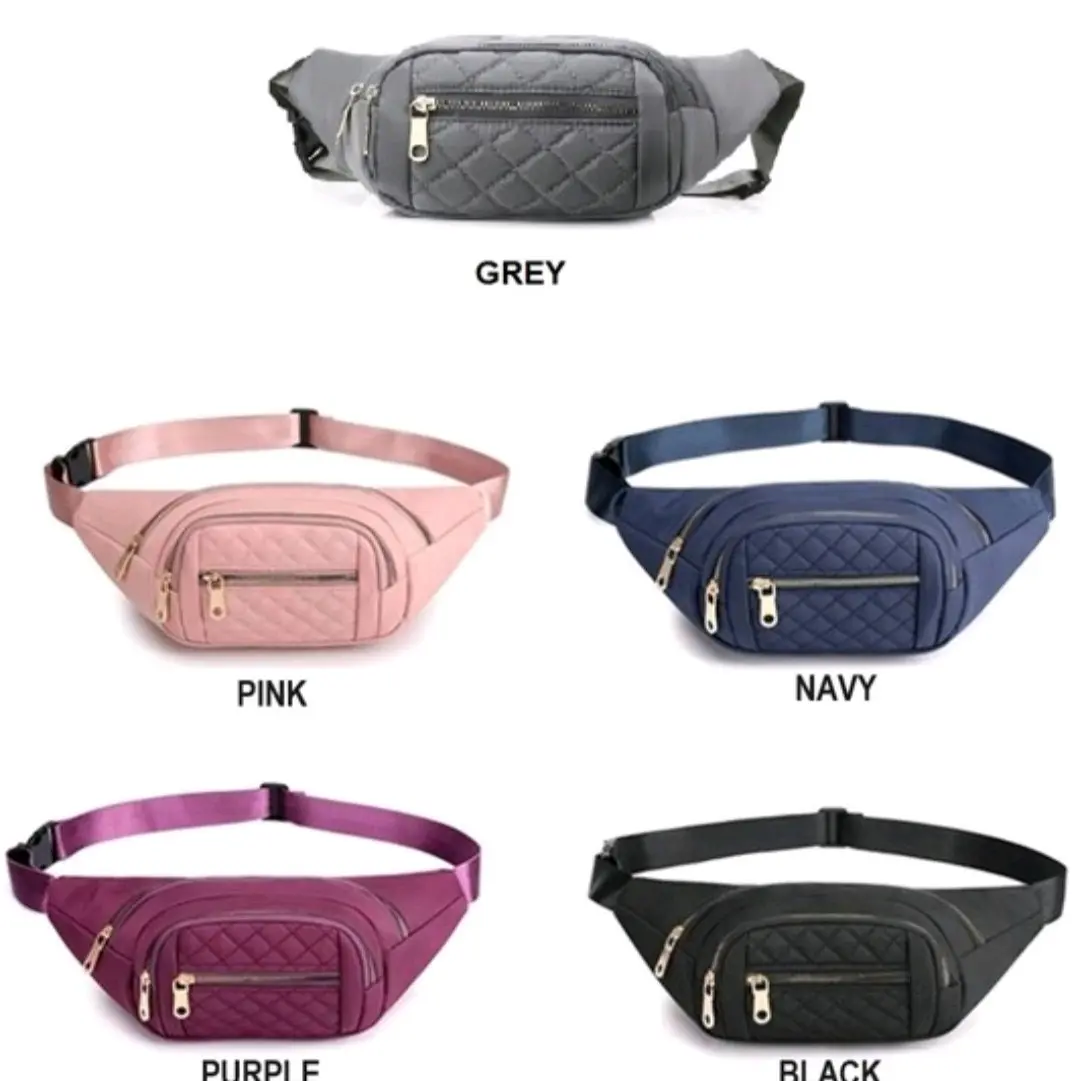 Quilted Fanny Pack -  Versatile and Comfortable Design crossbody  bags bagg u bag small fashion waist