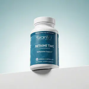 BrainMD - Betaine TMG -| Methylation Support | Promotes positive mood and emotional balance - 60 vegan capsules