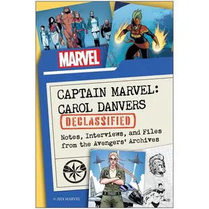 USED Book - Captain Marvel: Carol Danvers Declassified: Notes, Interviews, and Files from the Avengers' Archives by Fitzpatrick, Kelli (Paperback) - english