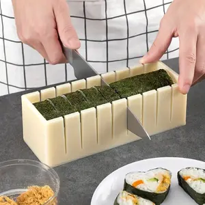 3pcs/set Sushi Making Kit, DIY Sushi Maker, Sushi Roll Maker Rice Mold, Bento Accessories, Home Kitchen Tools