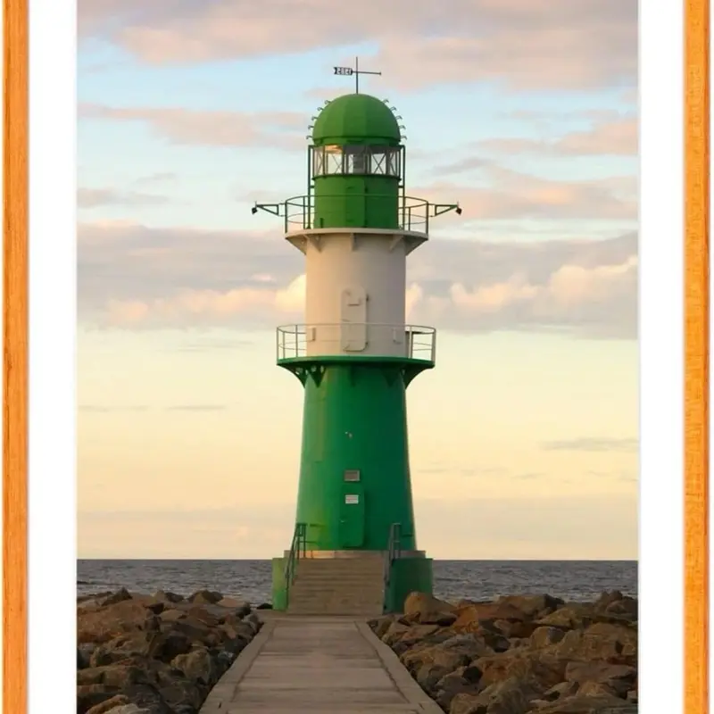 12x18 Picture Frame Display 11x17 Photo with Mat or 12x18 Without Mat Solid Teak Poster Frame with Plexiglass Tabletop and Wall Hanging Display