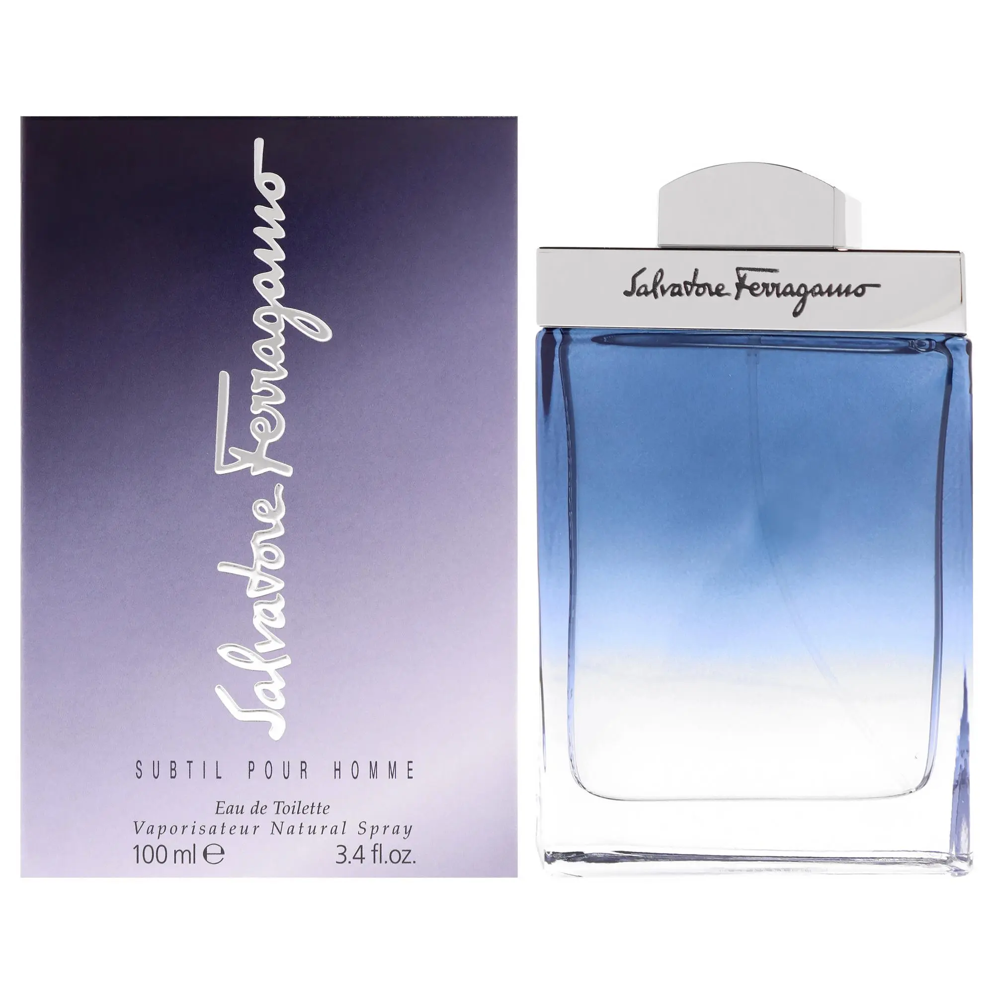 Subtil by Salvatore Ferragamo for Men - 3.4 oz EDT Spray