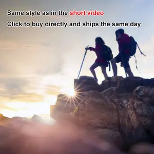 Multifunctional Trekking Poles, Premium Alloy Steel Hiking Pole Set - Compact Foldable Design with Cushioned Handle, Telescopic and Foldable Trekking Poles, Essential for Outdoor Travel, Durable: A Must-Have for Hiking and Climbing, 37 inches