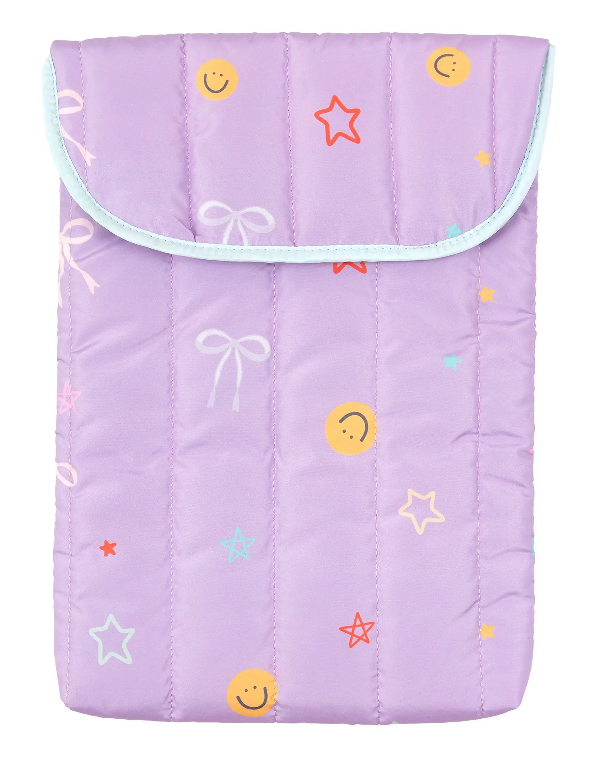 Smiley Faces & Coquette Bows Laptop Sleeve