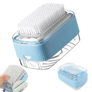 【Free Clearance】Rolling Soap Box for Laundry Hands Free Foaming Multifunctional Scrubber & Storage Dispenser Portable Bar Dispenser Brush for Home Travel Keeps Soap Dry Hygienic