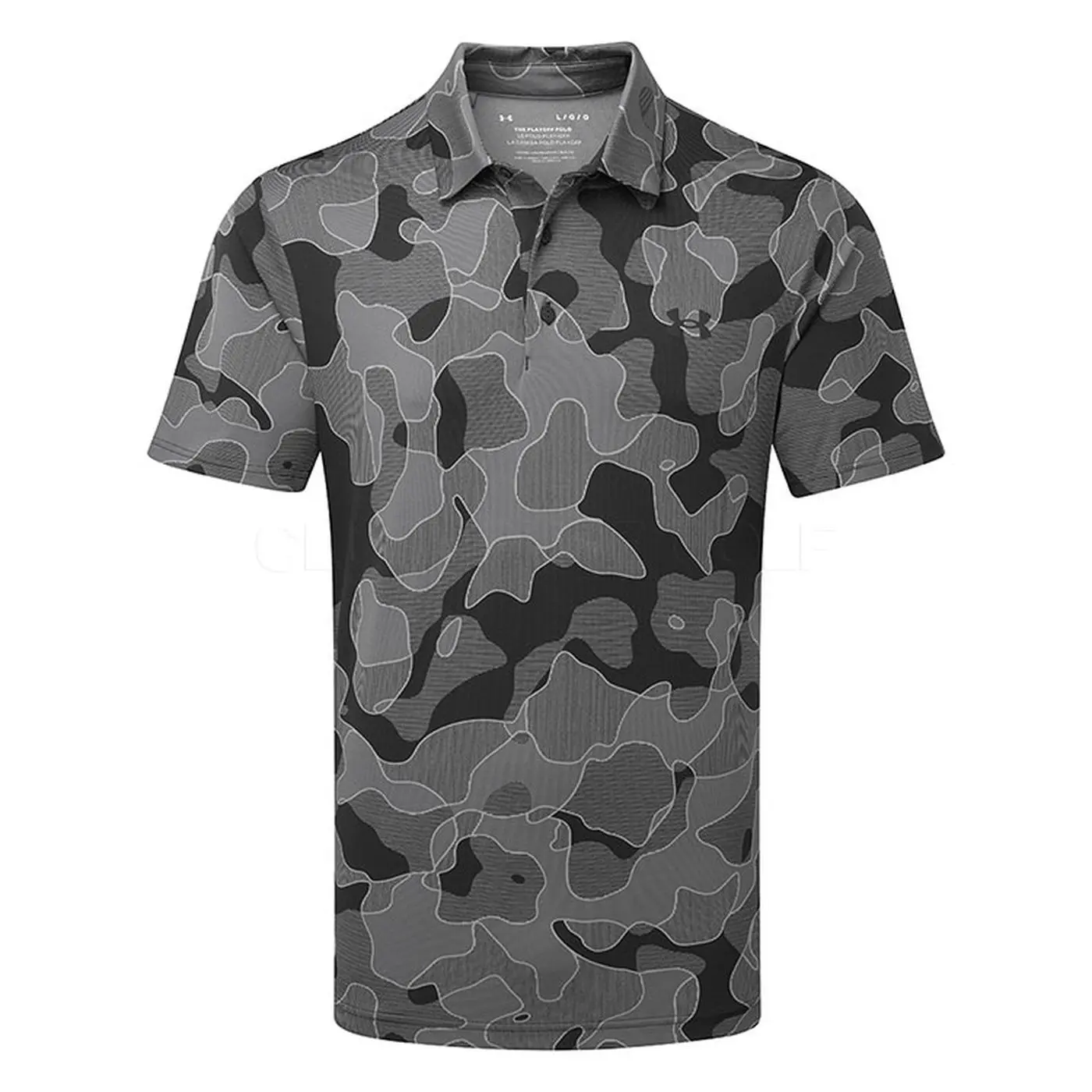 Under Armour Mens Playoff 3.0 Printed Polo Shirt – Course Camo