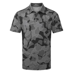 Under Armour Mens Playoff 3.0 Printed Polo Shirt – Course Camo