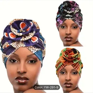 Comfortable Cotton Turban with Knot Design