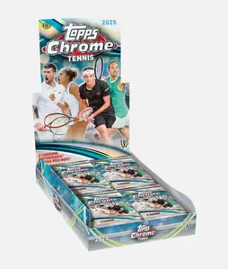 2025 Topps Chrome Tennis Hobby Box
