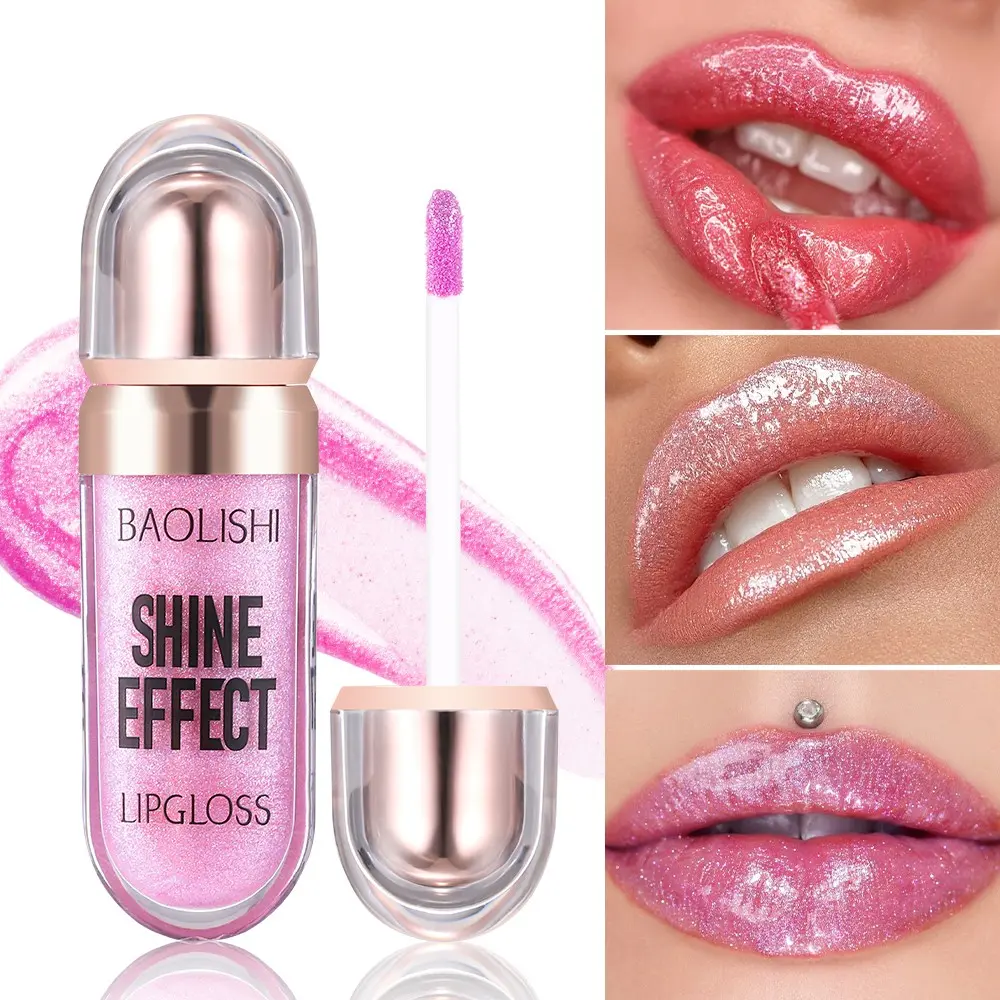 12 Color Mirror Pearl Lip Gloss, Cosmetic Makeup, Glossy Fine Glitter Plump Lips, High Pigment Long-Lasting Color, Moisturizing Hydrating Lip Care, Quick Application, Smudge Proof, Flawless Lip Look for Dates and Parties