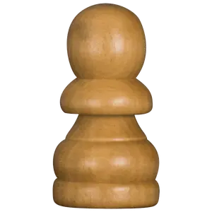MegaChess 3 Inch Light Rubber Tree Pawn Giant Chess Piece