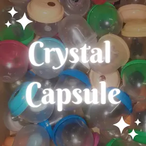 Crystal Capsule Mystery Crystal or Mineral - Perfect for Decoration or Collectors Item