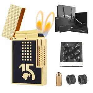 DPT set Dual Flame 15th anniversary Cohiba Luxury Lighter (NO FUEL) GFIT fathersday