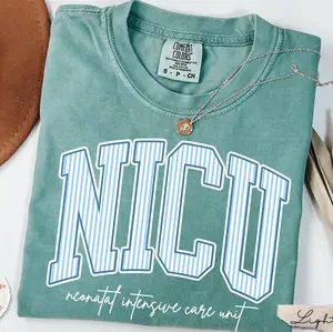 Neonatal Intensive Care Unit Tee, Baby Nurse Gift, Cute RN Comfort Colors T-Shirt, NICU Nurse Shirt for Women