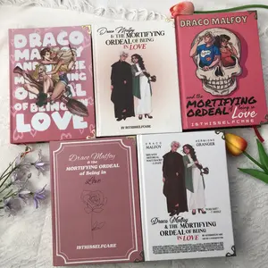 Draco Malfoy and the Mortifying Ordeal of Being in Love Hardcover Book | Dramione Romance by isthisselfcare | Multiple Aesthetic Cover Editions