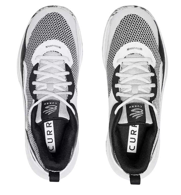 UNDER ARMOUR SNEAKERS MEN UA CURRY 3Z 24 WHT/BLK 3027626-101