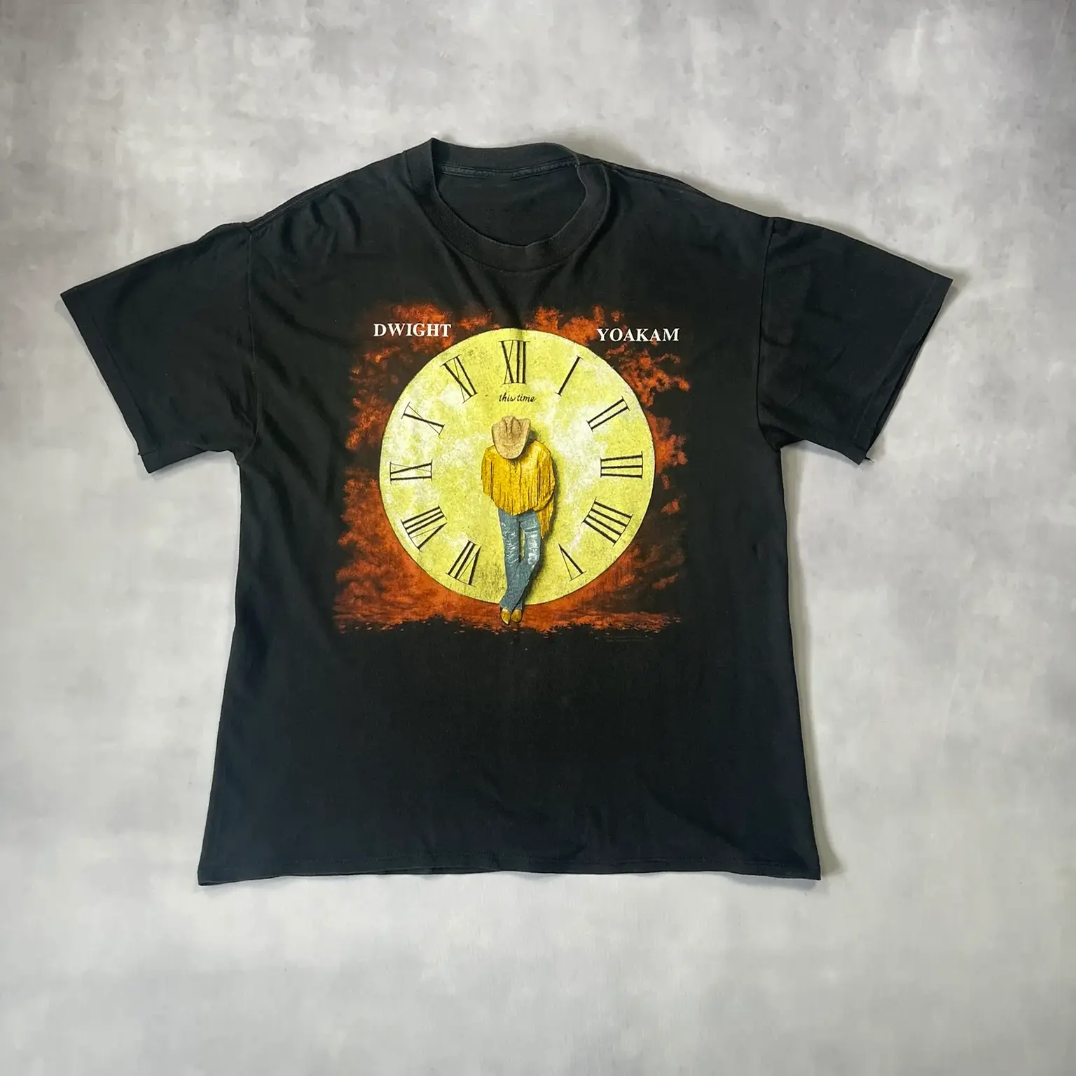 Dwight Yoakam This Time World Tour Shirt Black Men Cotton S-5XL D0159