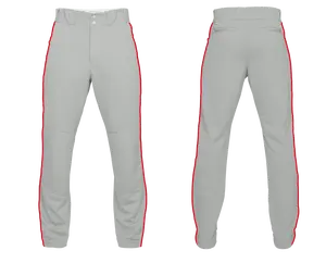 CUSTOM FULL BUTTON  ADULT YOUTH UNISEX BASEBALL PANTS