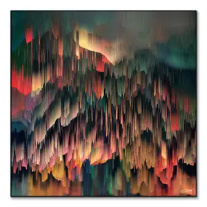 A Moment Made of Glass Wall Art Print, Artwork with Print and Frame