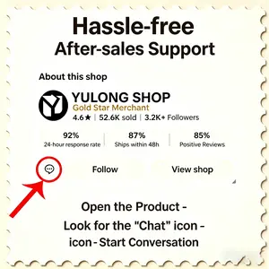 [Not For Sale] Thank you for choosing us!! Pleasefeelfreeto reach out with any after-sales issues. We'realwayshere for you!