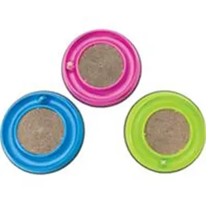Spot Ethical Products  10 in. Rockin Cat Scratcher Cat Toy, Assorted Color