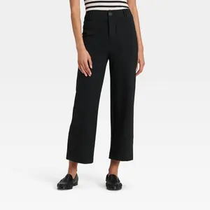 Women's High-Rise Cropped Pants - A New Day